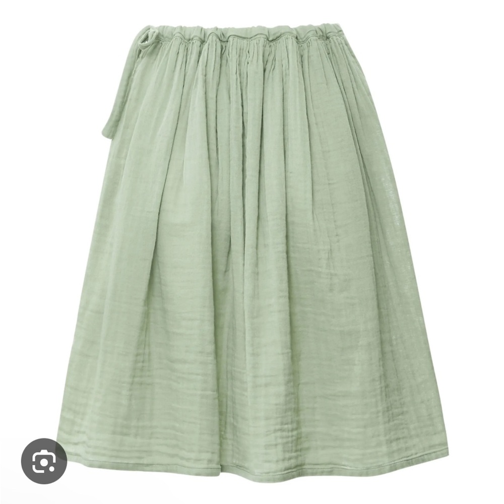 Numero 74 sage muslin skirt